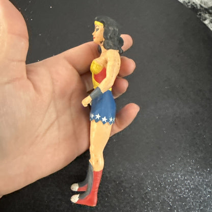 DC Comics Wonder Woman Posable Rubber NJCroce Action Figure Toy S13