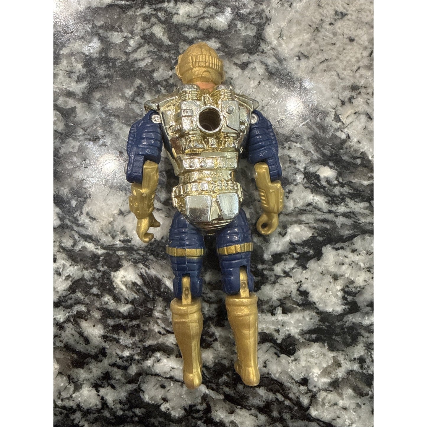 VINTAGE FIGURE CAPTAIN POWERS LEG SOLDIERS OF FUTURE 1986 MATTEL L.E.G.