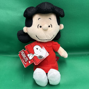 Peanuts Lucy Van Pelt 11” Plush Toy 2015 Aurora Charlie Brown TAG