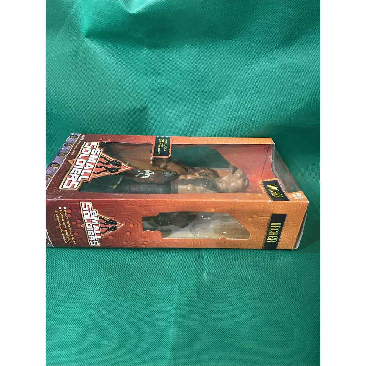 Small Soldiers Archer Leader of Gorgonites Vintage 1998 12" Action Figure NEW!