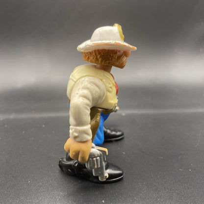 1996 Fisher Price Cowboy Sheriff Toy Figure Great Adventures Wild Western Town