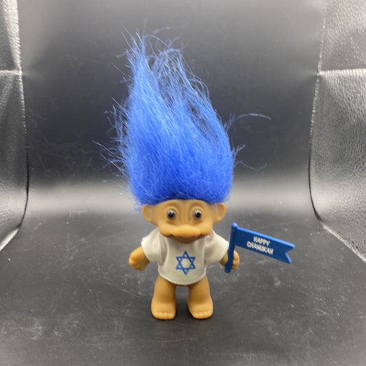 3” Happy Chanukah Russ 3” Troll Figure - toyscardscomics