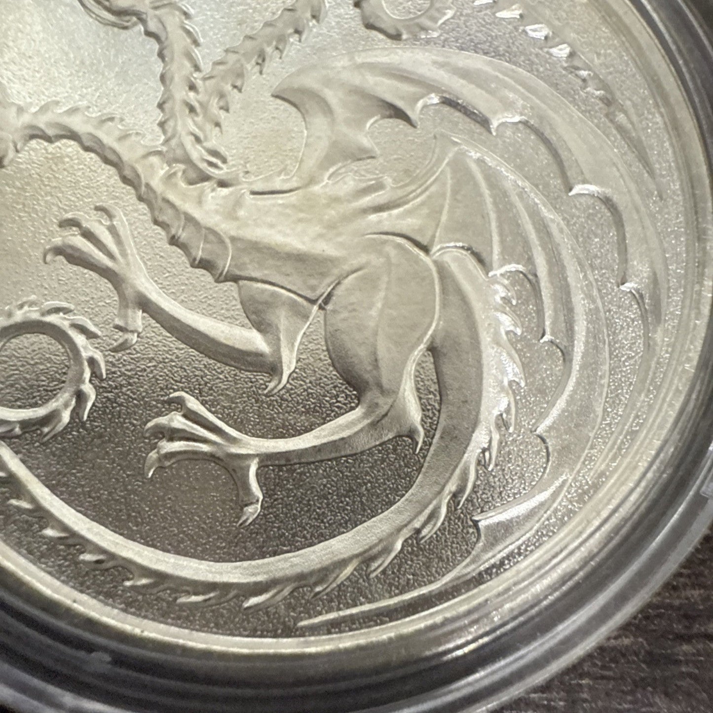 3 Headed Dragon: Biden, Pelosi, Fauci, One Troy Ounce .999 Fine Silver Round - toyscardscomics