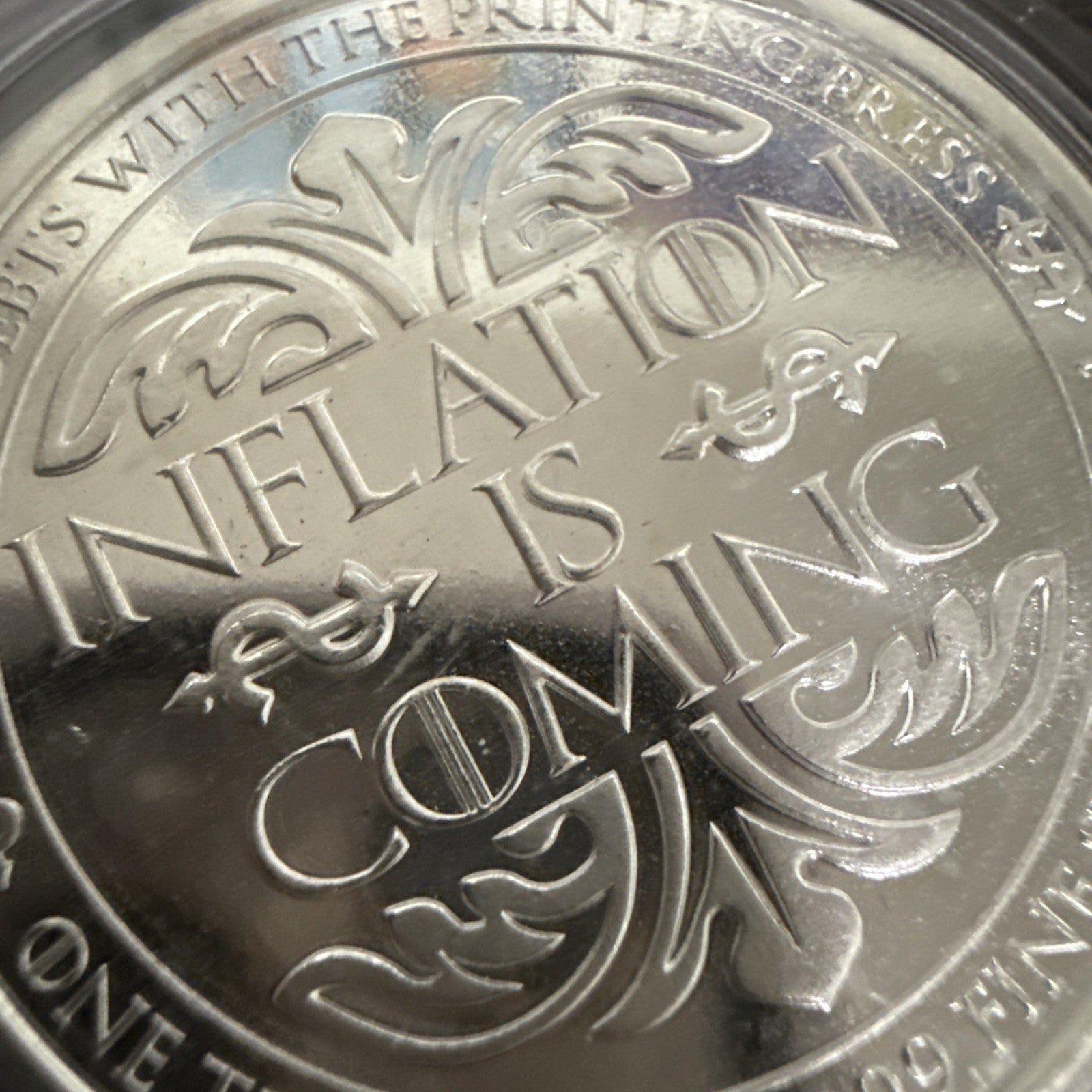3 Headed Dragon: Biden, Pelosi, Fauci, One Troy Ounce .999 Fine Silver Round - toyscardscomics