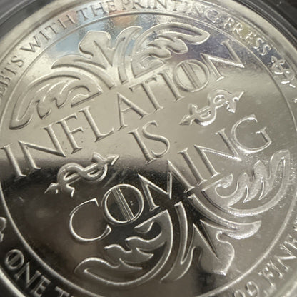 3 Headed Dragon: Biden, Pelosi, Fauci, One Troy Ounce .999 Fine Silver Round - toyscardscomics