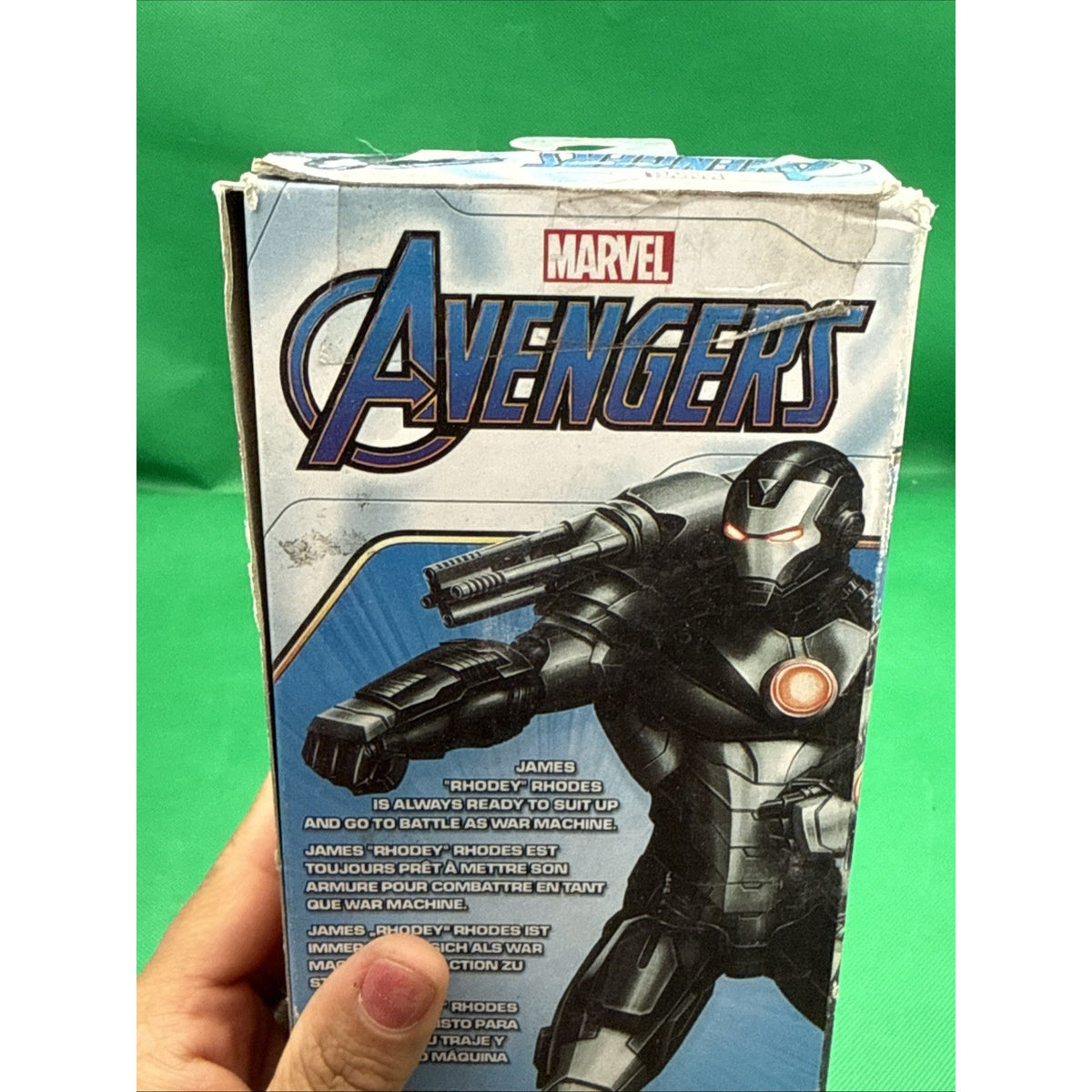 Marvel Titan Hero Series ~ Blast Gear ~ Avengers War Machine Damage Box
