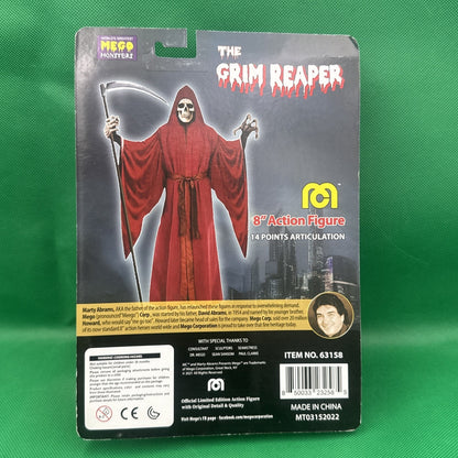 Mego The Grim Reaper Red Cloak 8" Action Figure Wave 15 Horror Movie Classics