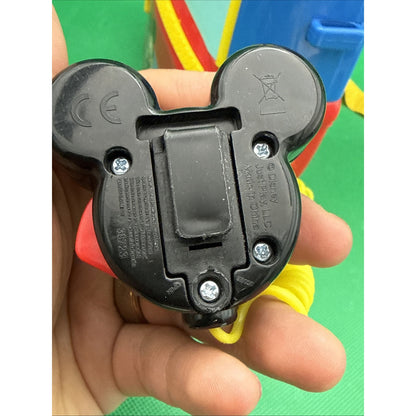 Talking Disney Mickey Mouse Adventure ONLY Backpack Playset Not tested