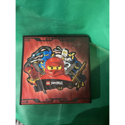 Lego Ninjago Masters Of Spinjitzu Battle Arena Storage Carrying Case RED