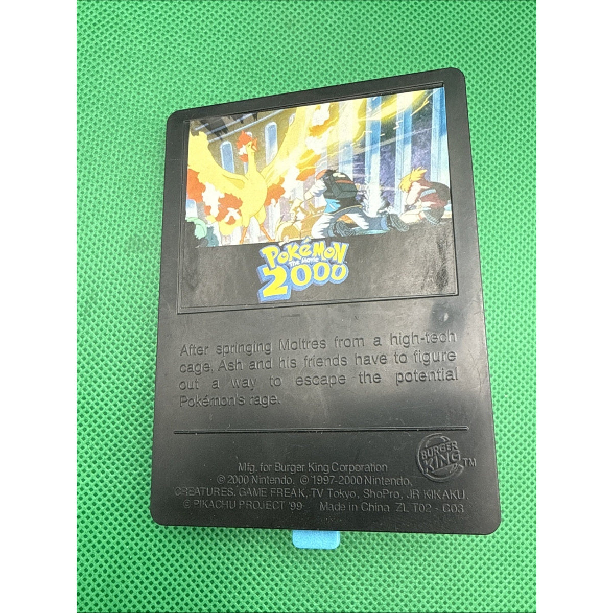 Marill Toy 🧸 Pokemon Power Card Burger King 2000 🍔👑