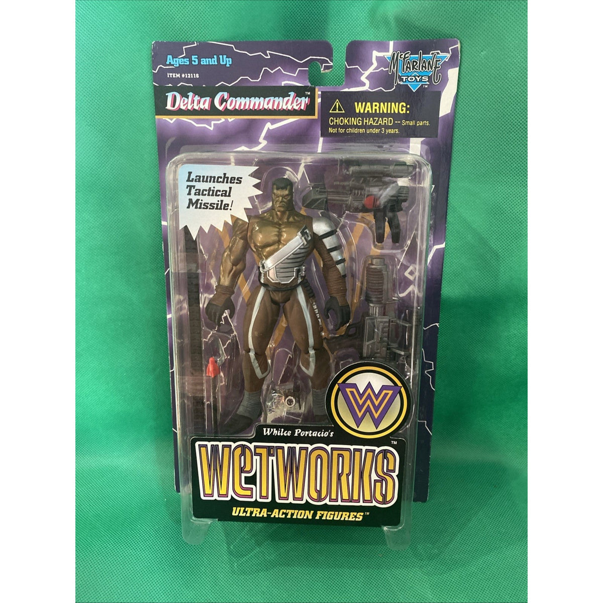 McFarlane Toys Wetworks DELTA COMMANDER Series 1 Excellent