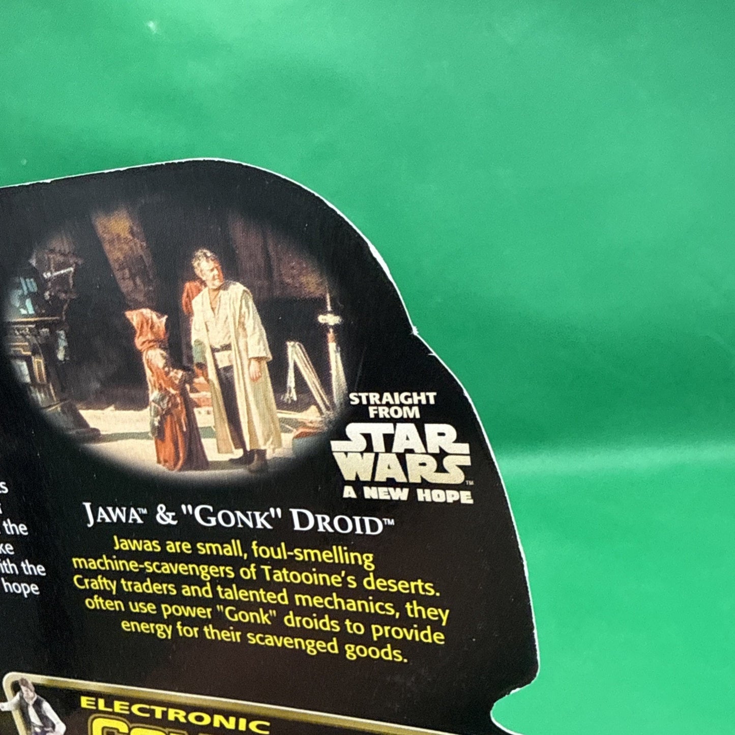 Vintage Hasbro Star Wars POTF Jawa Gonk Droid 3.75in CommTech Figure 1999