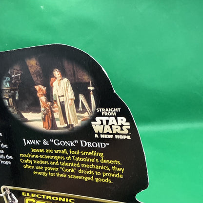 Vintage Hasbro Star Wars POTF Jawa Gonk Droid 3.75in CommTech Figure 1999