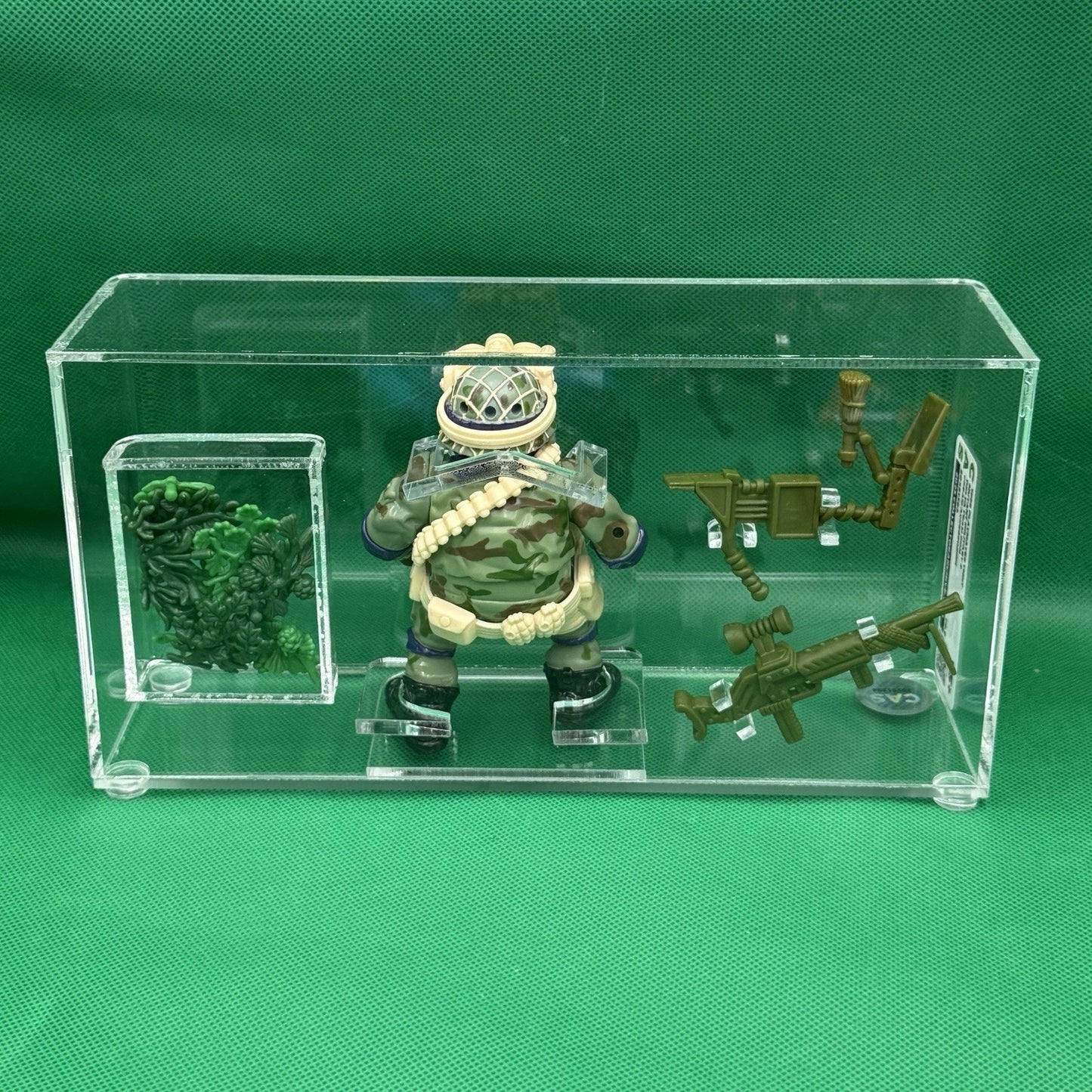 1999 Teenage Mutant Ninja Turtles Don delta force White Accessories CAS 75+