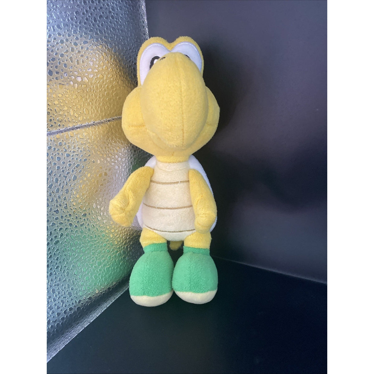 Super Mario KOOPA TROOPA Turtle Plush Stuffed Animal Nintendo 2012 Goldie 8"
