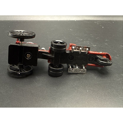 Vintage Red & Black Steam Fire Engine Die-Cast Toy – Antique Style Fire Truck...