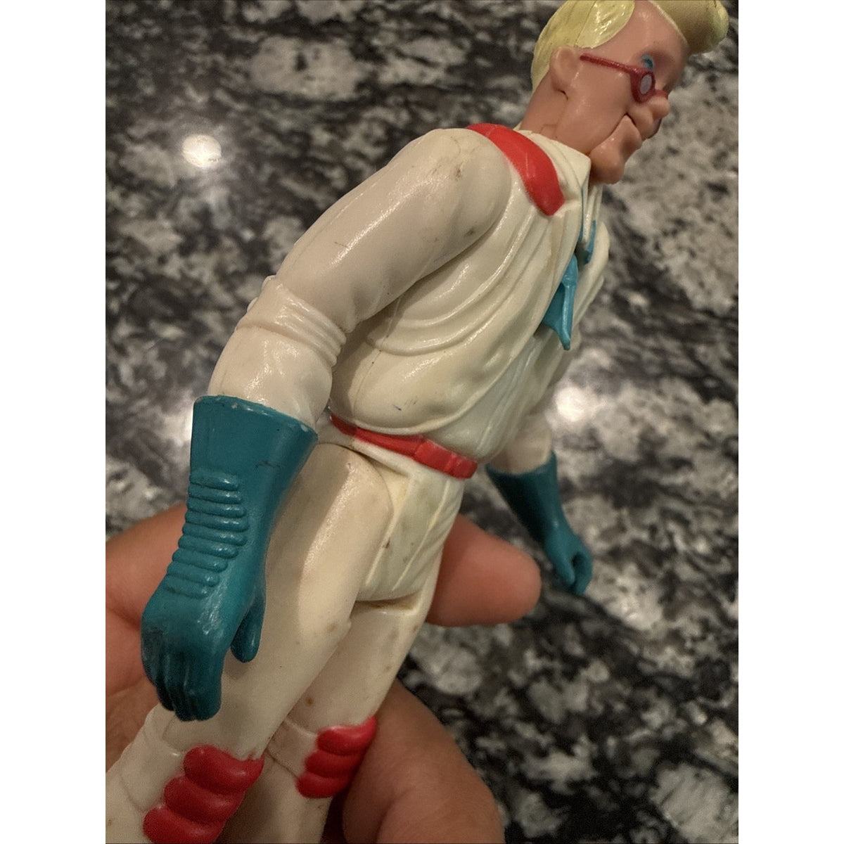 1987 The Real Ghostbusters Fright Features Egon Spengler Action Figure KENNER