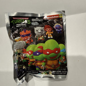 TMNT TEENAGE MUTANT NINJA TURTLES SERIES 2 FIGURAL BAG CLIP FIGURE BLIND BAG