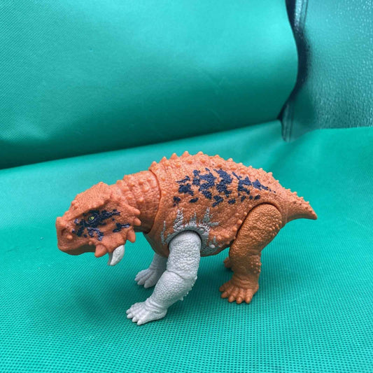 Jurassic Park Scutosaurus Figure Track & Explore Orange Prehistoric Dinosaur 6"