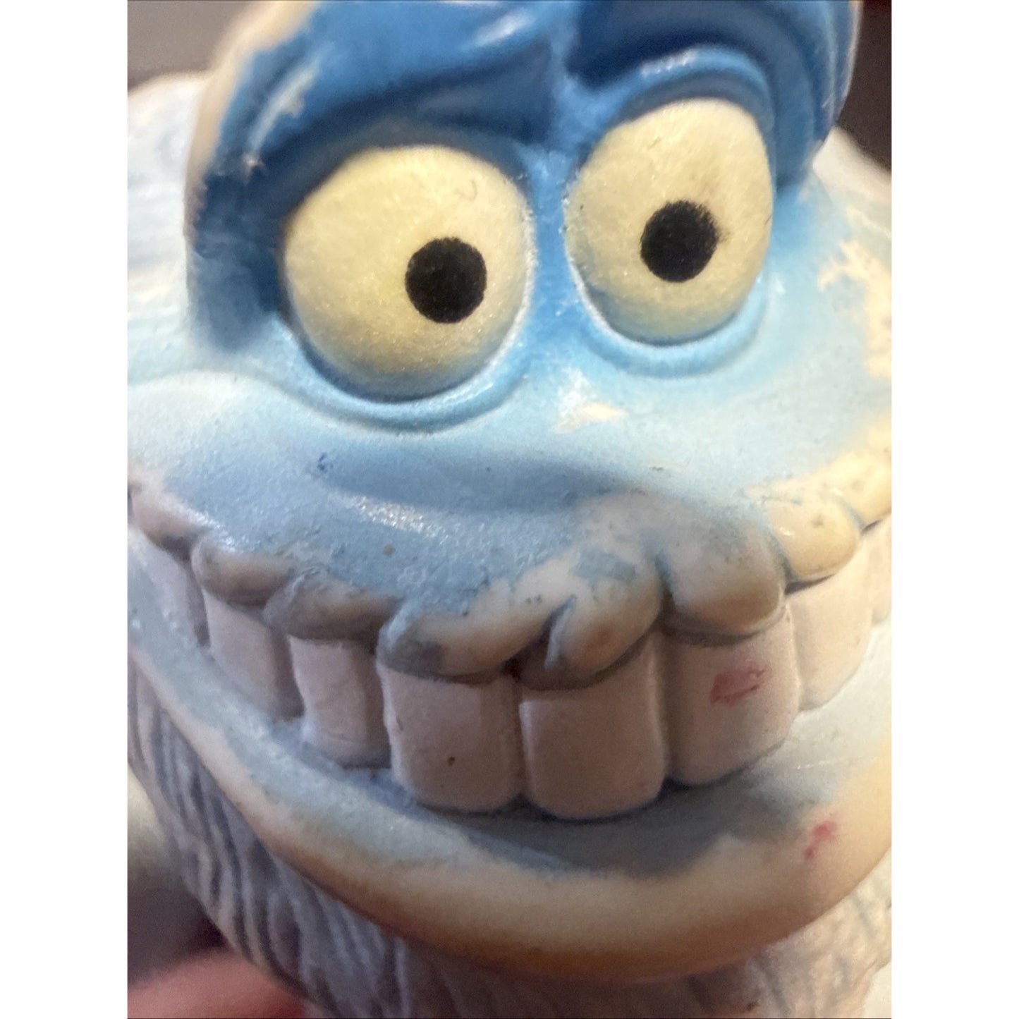 DISNEY PIXAR MONSTERS INC YETI 4.5" FIGURE ABOMINABLE SNOWMAN MCDONALDS TOY