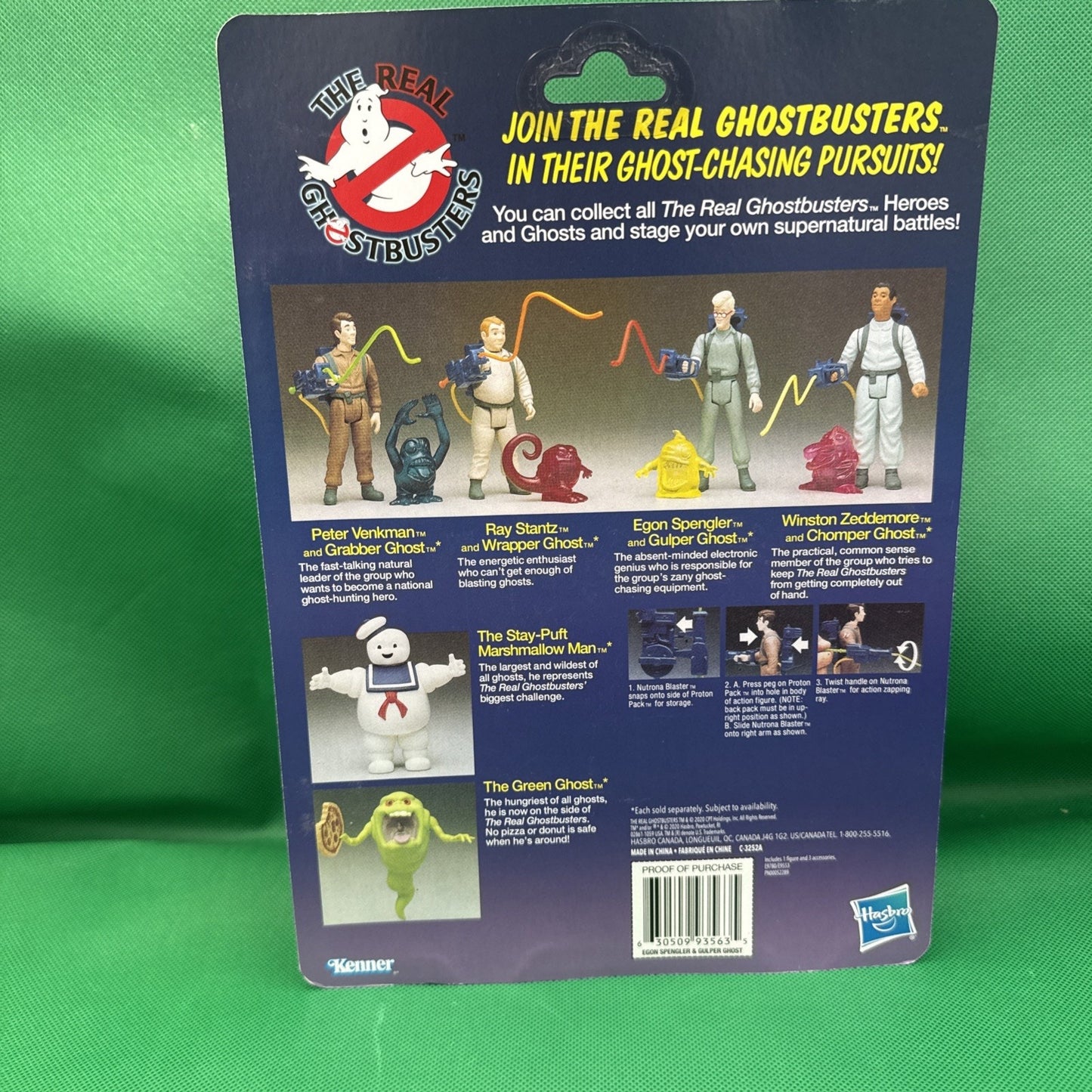 Egon Spengler The Real Ghostbuster 2020 Kenner Action Figure