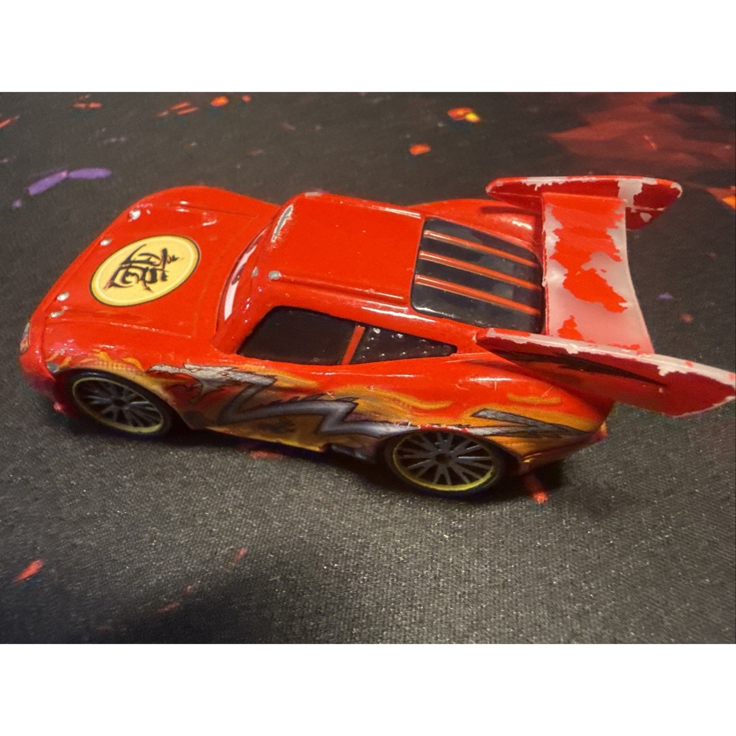 Mattel: Disney Pixar Cars Toon - Ninja Knockout - Dragon Lightning McQueen