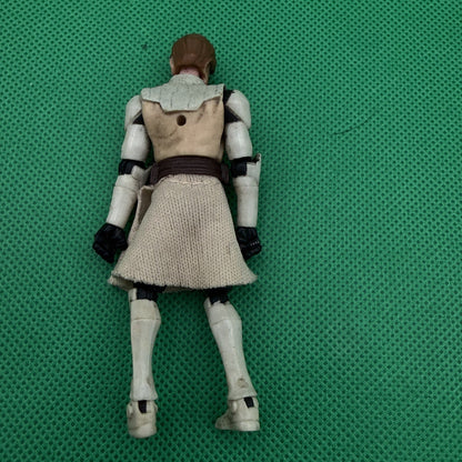 3.75" STAR WARS HASBRO CLONE WARS Obi - Wan Kenobi 2010 Loose 1:18 - toyscardscomics
