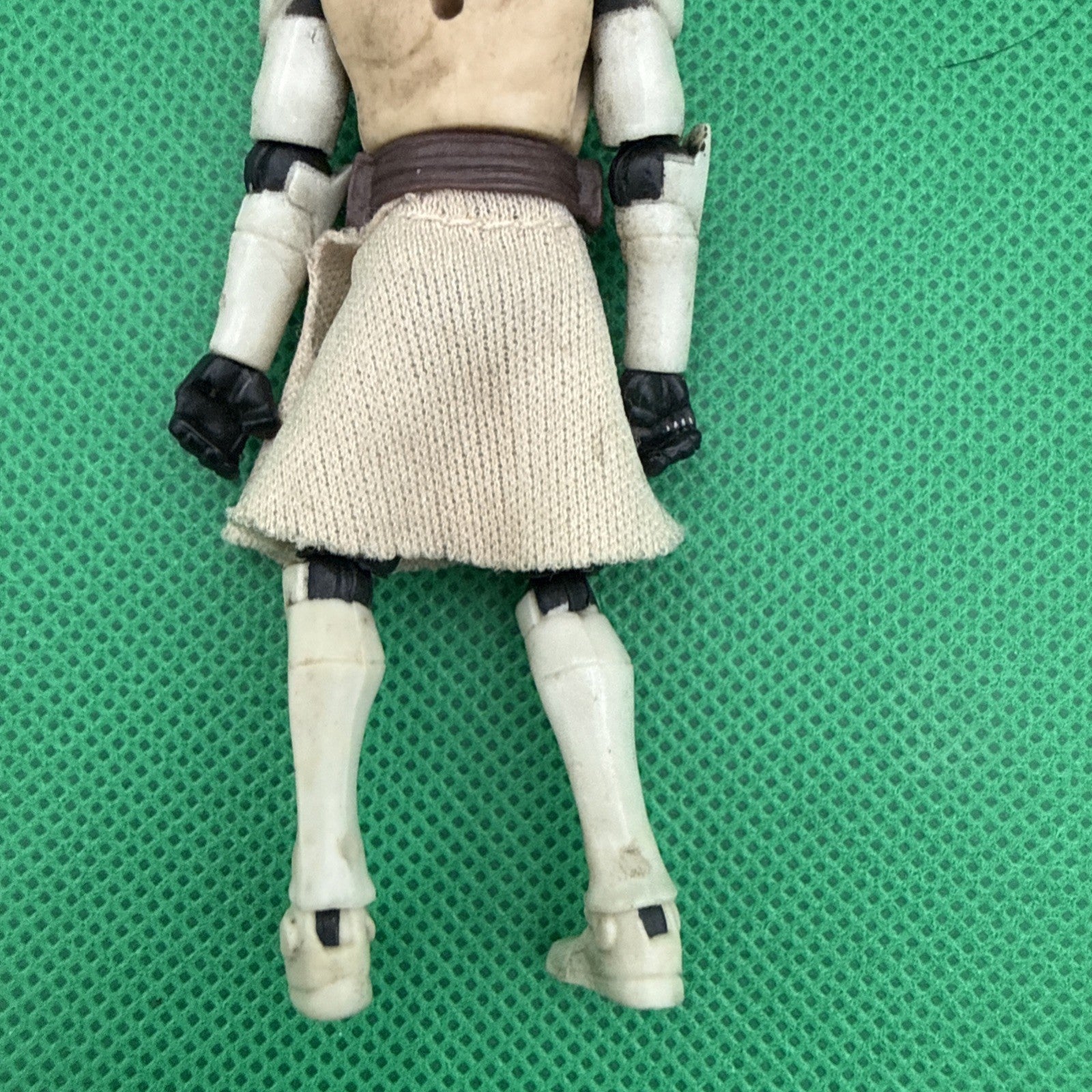 3.75" STAR WARS HASBRO CLONE WARS Obi - Wan Kenobi 2010 Loose 1:18 - toyscardscomics