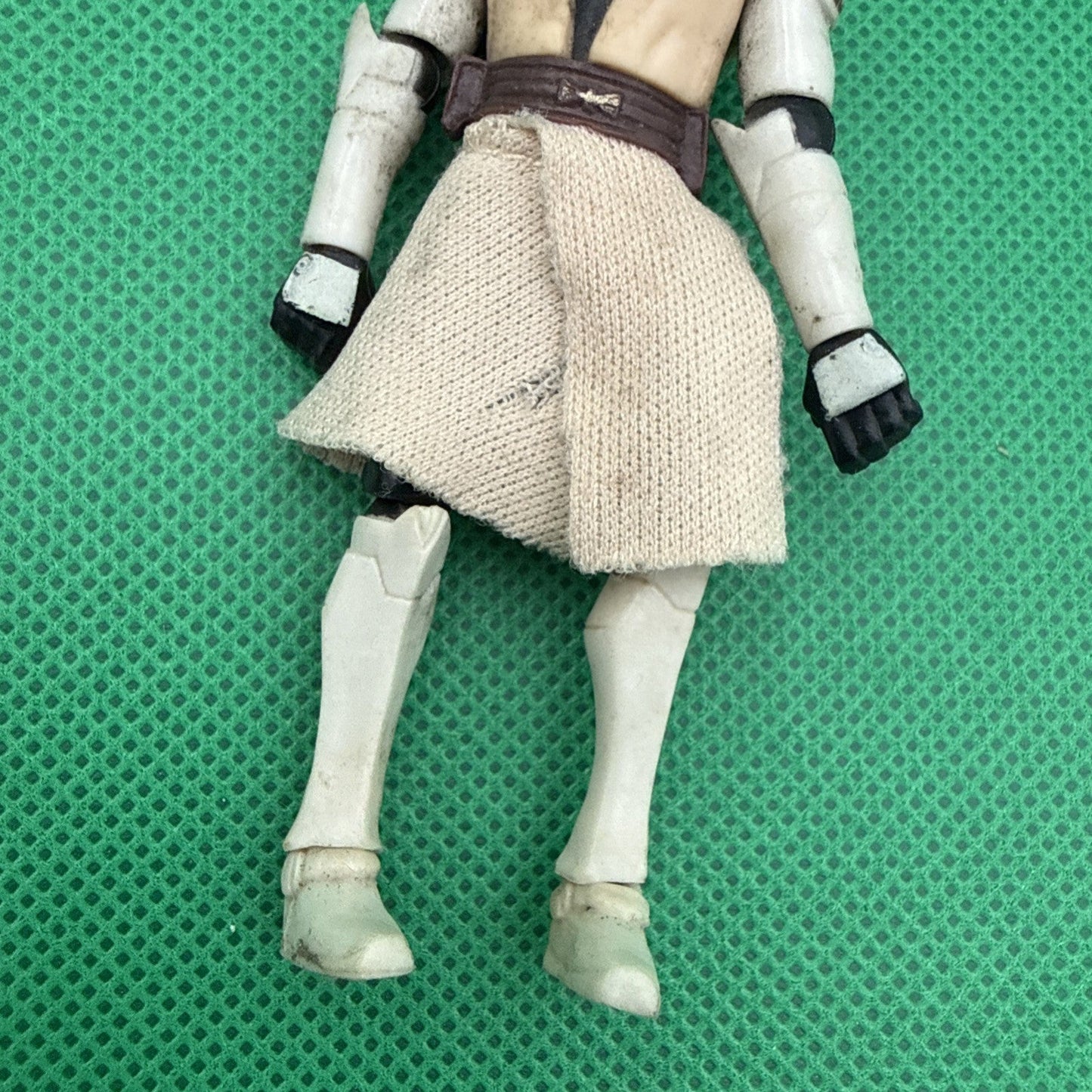 3.75" STAR WARS HASBRO CLONE WARS Obi - Wan Kenobi 2010 Loose 1:18 - toyscardscomics