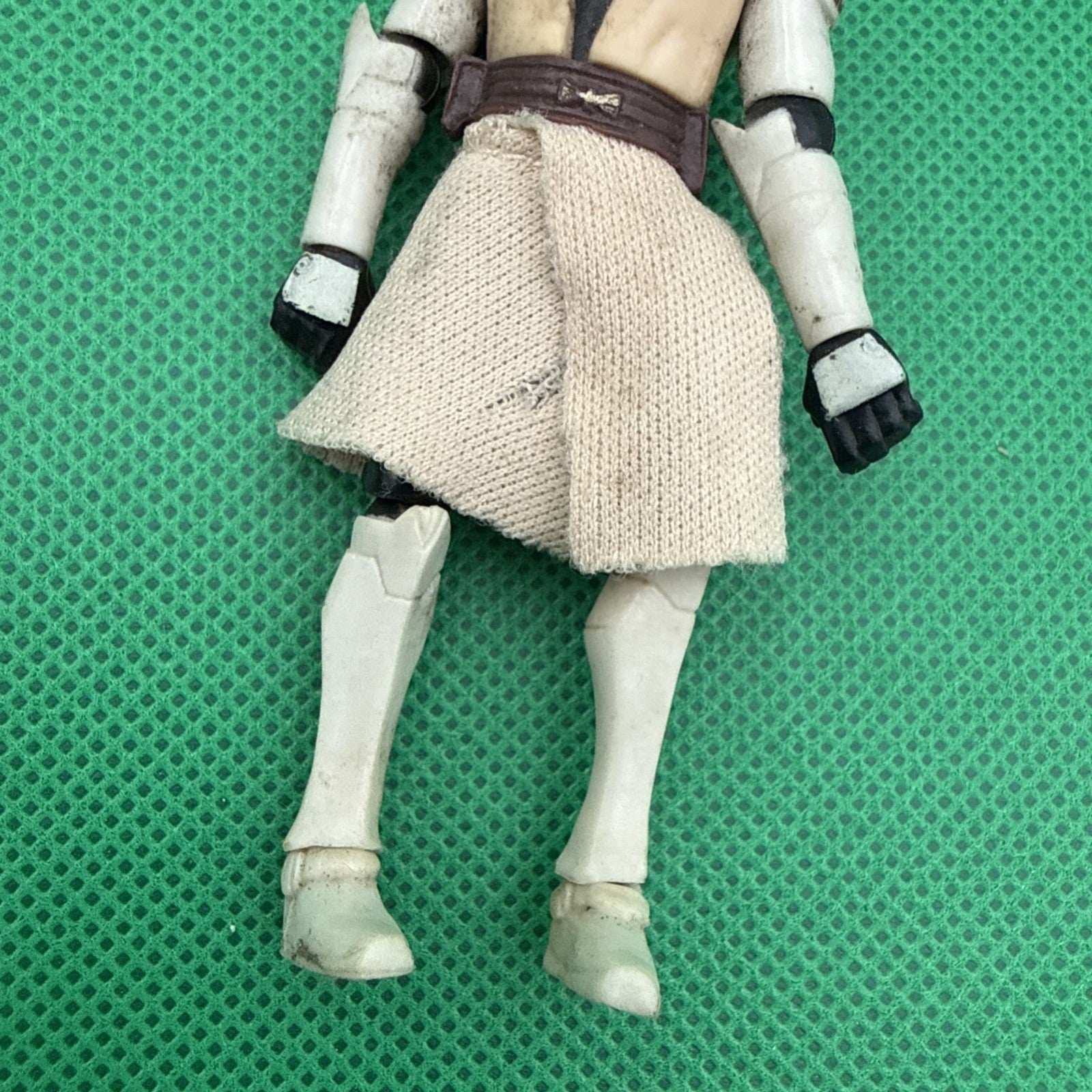 3.75" STAR WARS HASBRO CLONE WARS Obi - Wan Kenobi 2010 Loose 1:18 - toyscardscomics