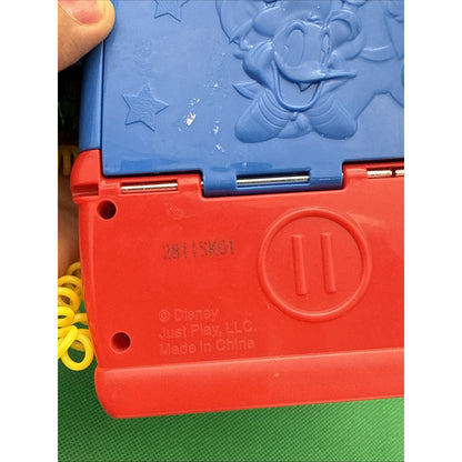 Talking Disney Mickey Mouse Adventure ONLY Backpack Playset Not tested
