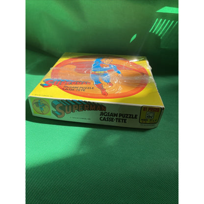 1973 Vintage Superman Jigsaw Puzzle Casse-tete DC Comics All 81 Pieces