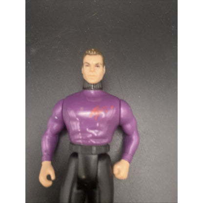 Vintage Bruce Wayne Action Figure Purple Variant Kenner Batman DC Comics Loose