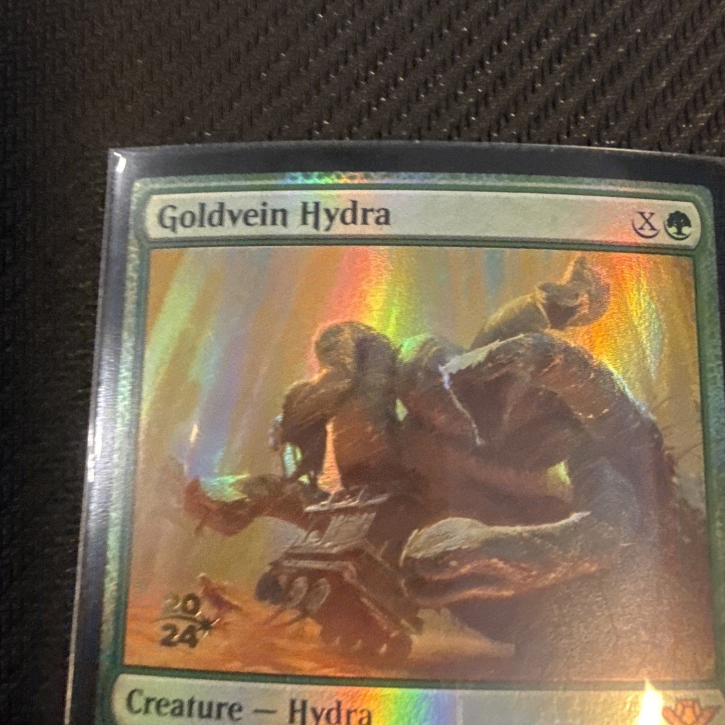 Goldvein Hydra (Extended Art) Outlaws of Thunder Junction Foil - Promo