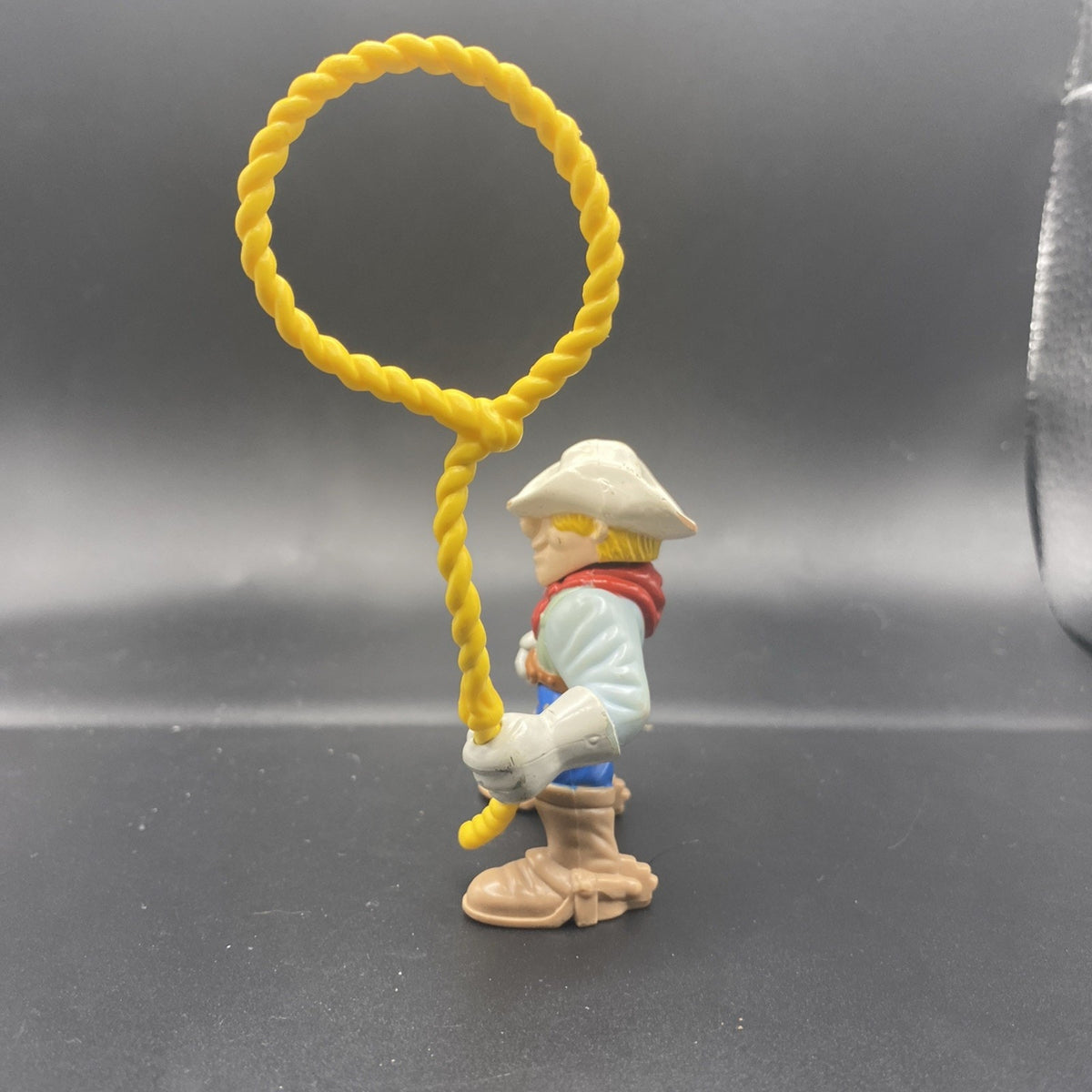 Vintage 1999 Fisher Price Great Adventures Cowboy with laso