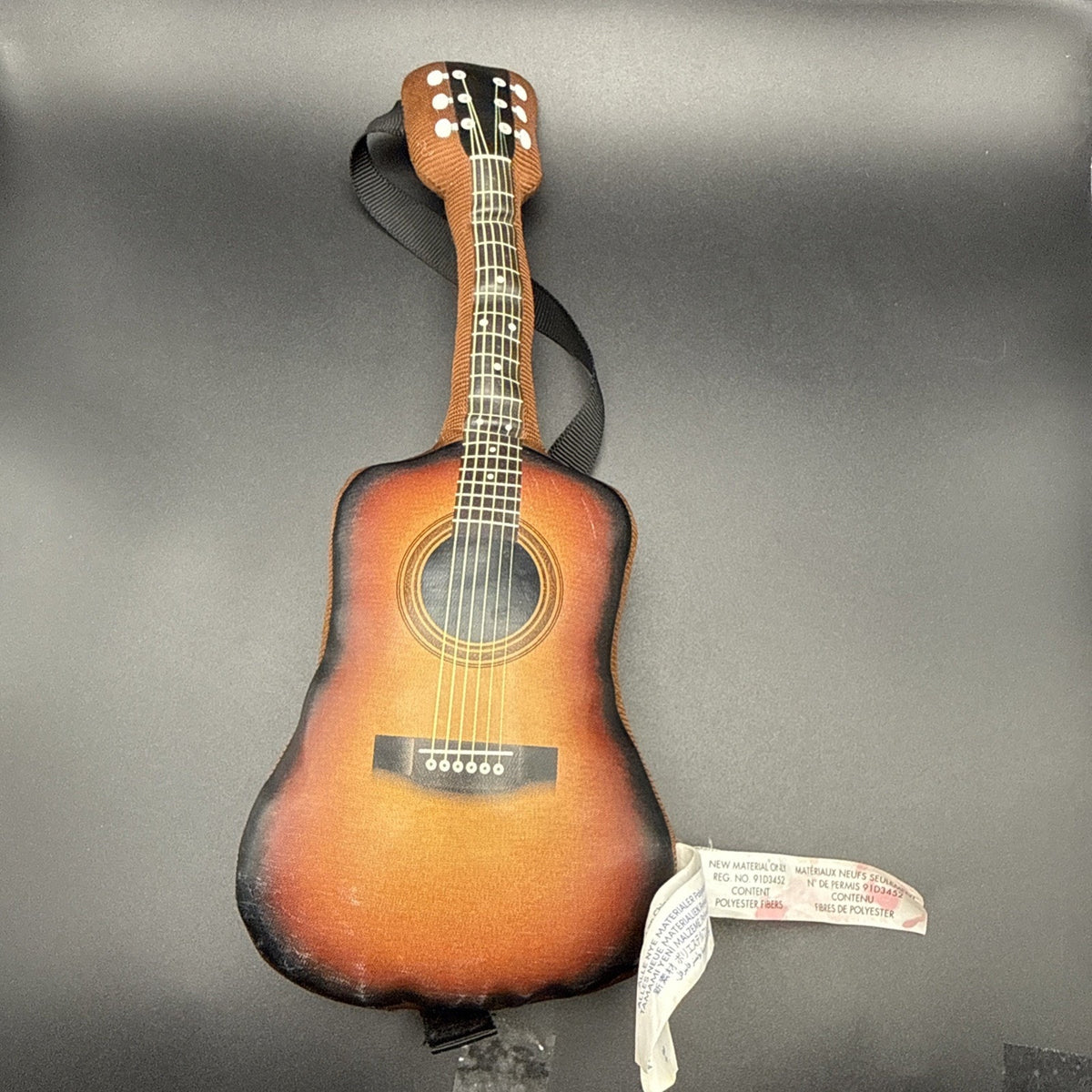 Build-A-Bear Workshop Plush Acoustic Guitar Accessory Brown BABW Strap