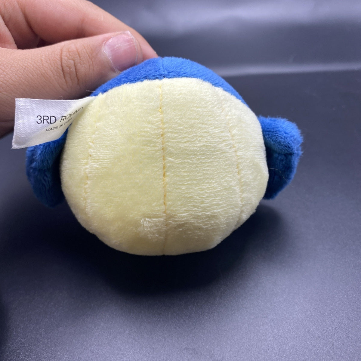 Pokemon Official Plush Doll Series Wailmer 8cm Key chain Ring Soft Bag Charm
