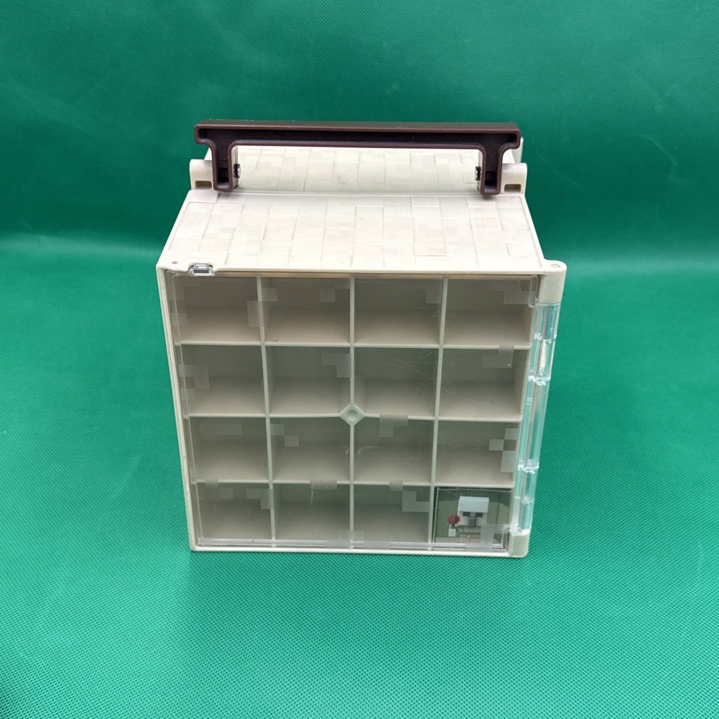 Minecraft Collector Case Sand Desert Mini Figure Display Playset Mattel 2016