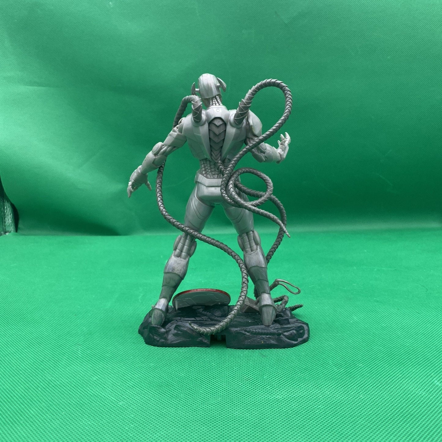 Hasbro Marvel Playmation Ultron Figure Display Base Plastic Gray Red Black 7in