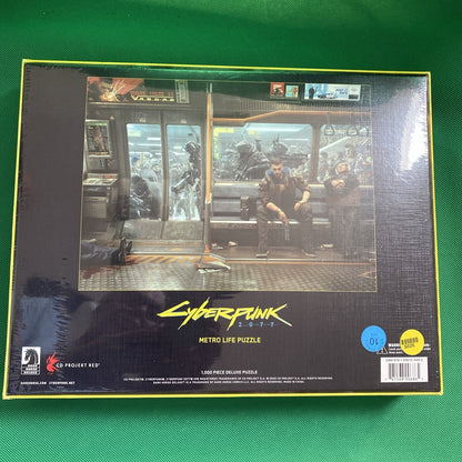 Dark Horse - Cyberpunk 2077: Metro Life Puzzle 1000 Pieces