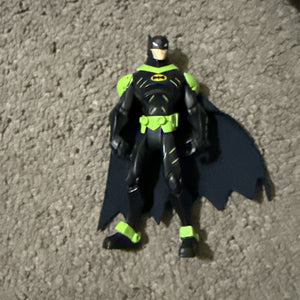 2005 Batman Animated Series Neon Green & Black Figurine Toy Action Figure