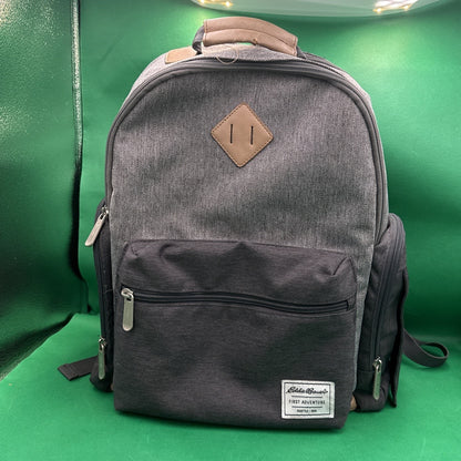 Eddie Bauer Places & Spaces Bridgeport Diaper Bag Backpack Cooler Bottle Pocket
