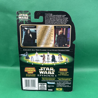 Star Wars The Power Of The Force Emperor Palpatine w/Force Lightning Figure