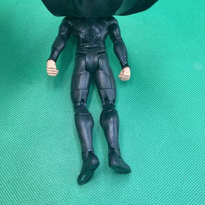 Man of Steel Movie Masters SUPERMAN 6" Black Suit Figure 1/12 JUSTICE LEAGUE