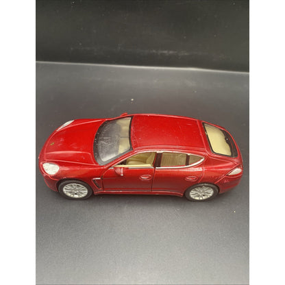 MSZ Porsche Panamera S Red 1:24 Diecast Model Car Opening