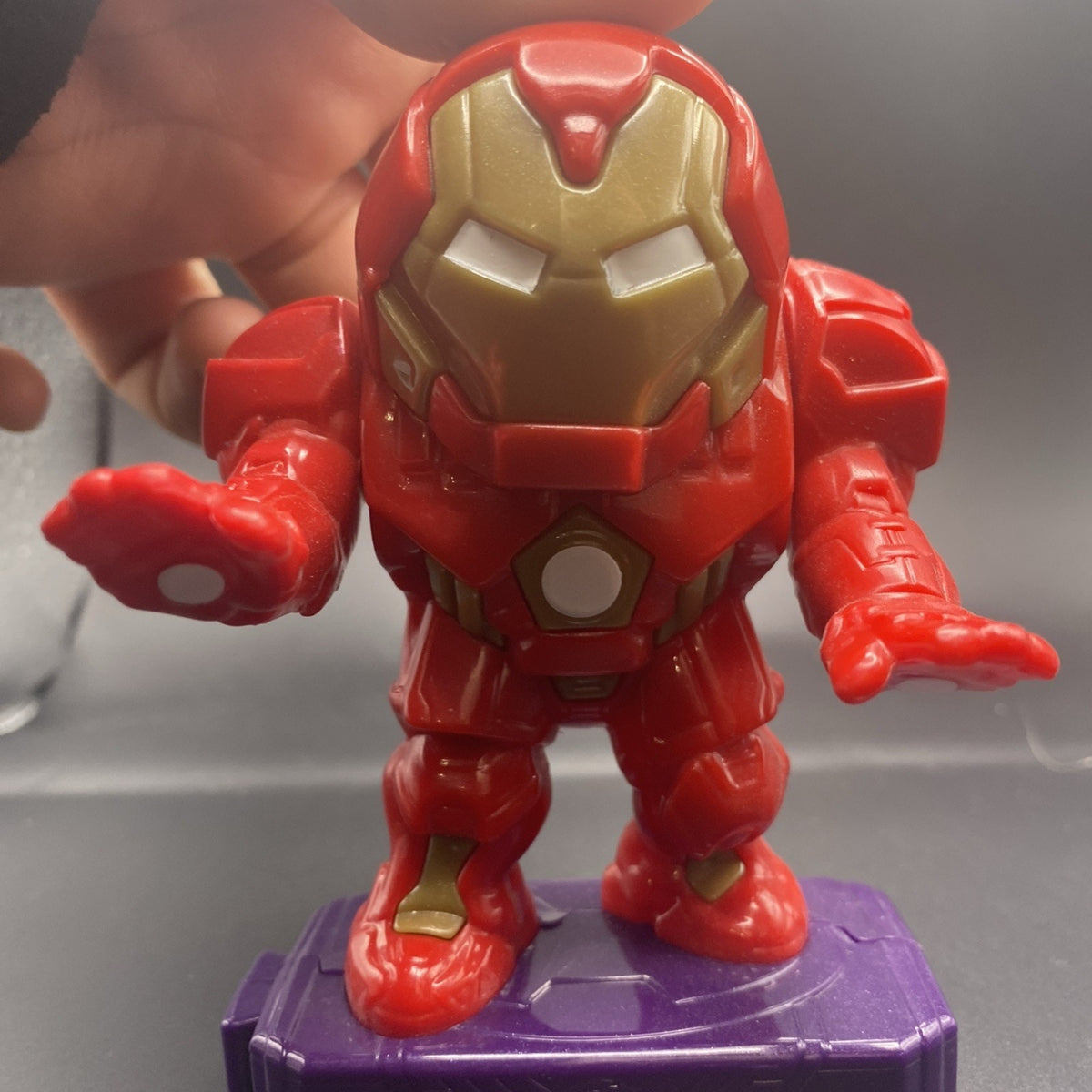 Mcdonald's Happy Meal 2020 Marvel #8 HulkBuster Iron Man Moveable Figure 4"