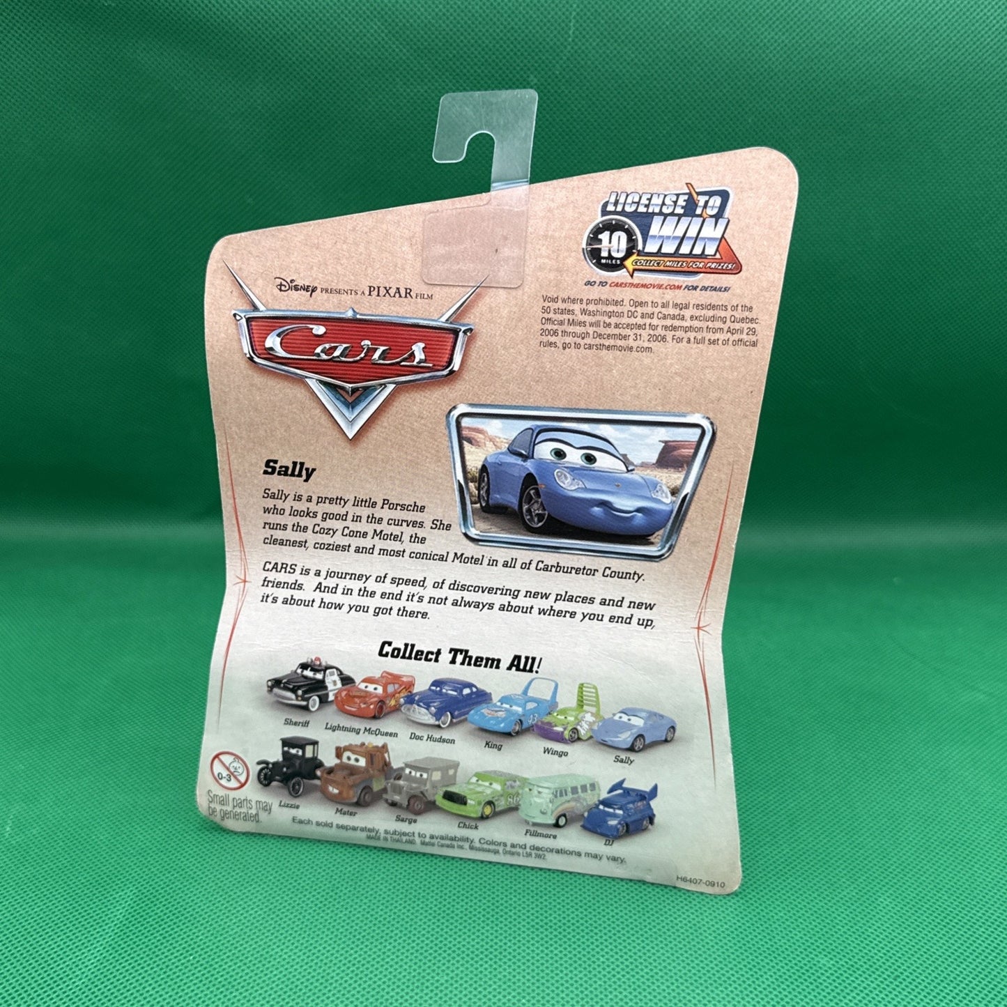 2006 Disney Pixar Cars Original Series Sally
