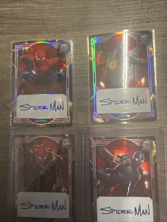 4 2024 Kakawow Spider - Man Marvel Heros Joy Edition Signed Spider Man Cards. - toyscardscomics
