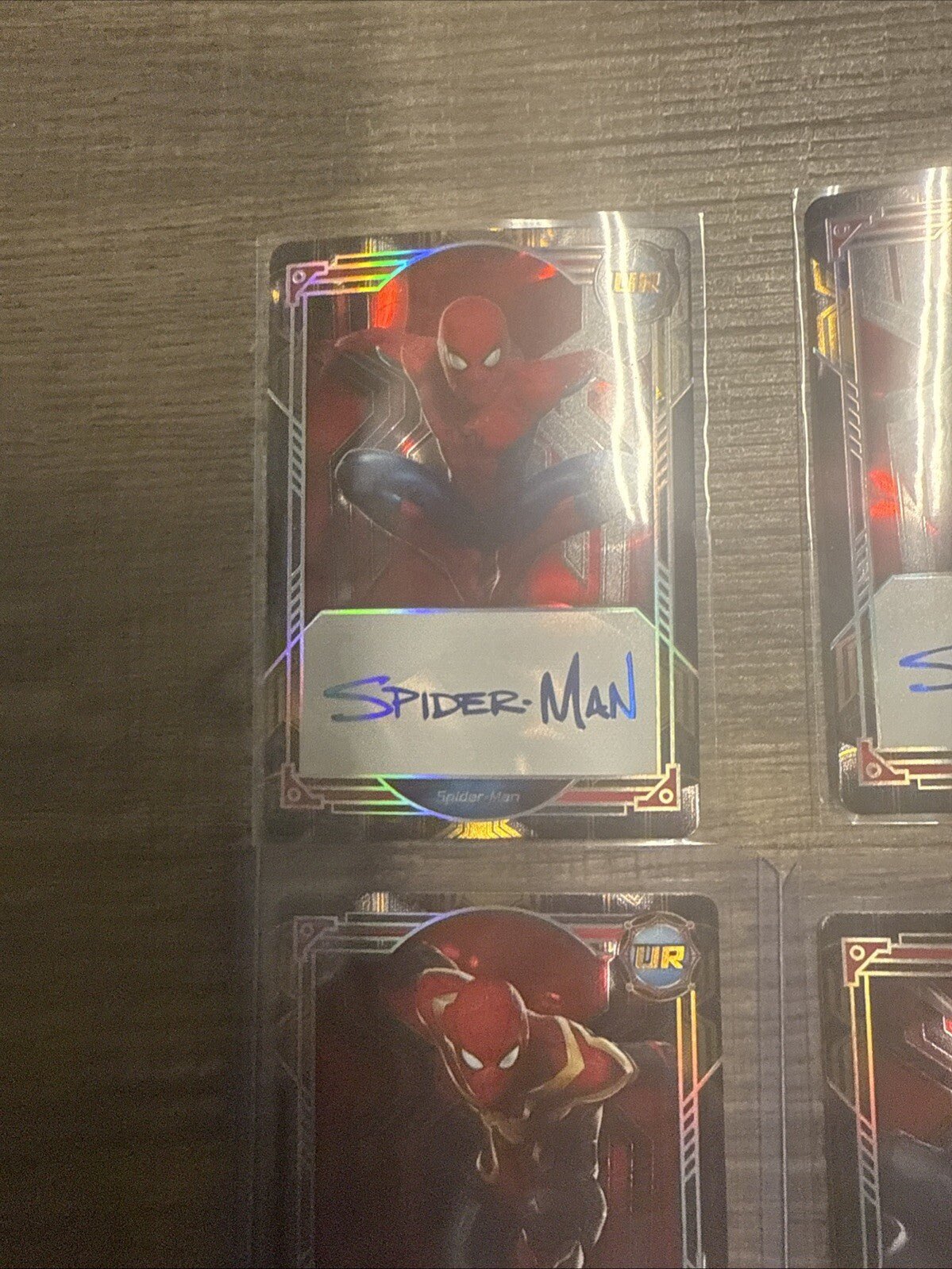 4 2024 Kakawow Spider - Man Marvel Heros Joy Edition Signed Spider Man Cards. - toyscardscomics