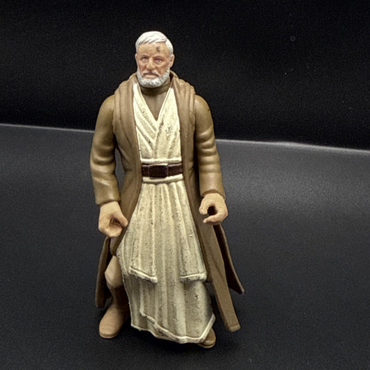 OBI-WAN KENOBI STAR WARS THE POWER OF THE FORCE 4” ACTION FIGURE (1995) TOY
